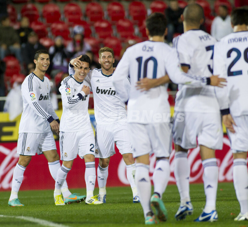 レアル・マドリードがマジョルカに大勝