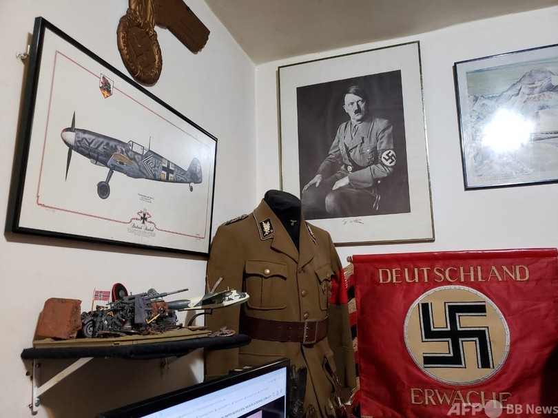 児童虐待容疑の男、自宅から大量のナチス関連品 ブラジル