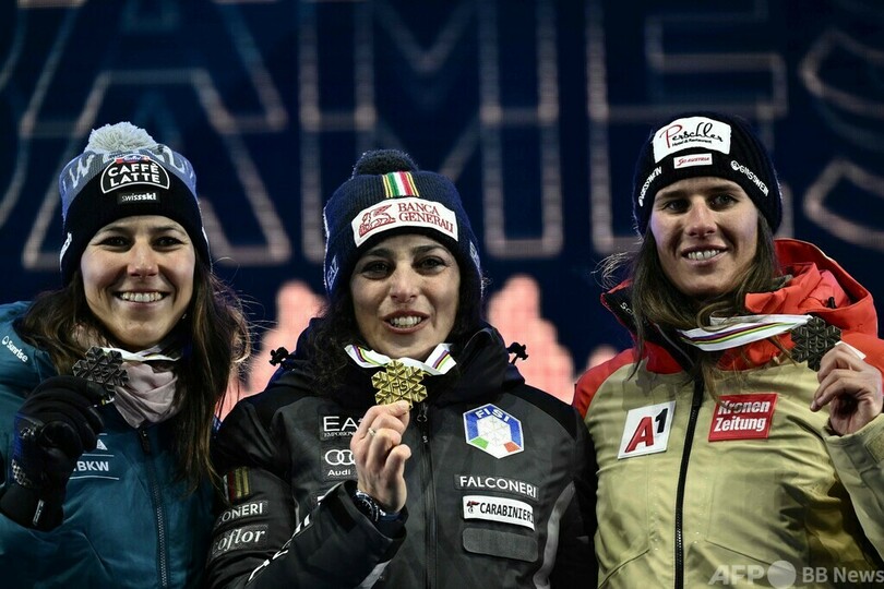 ブリニョネが女子複合金 シフリンはまさかの失格 世界アルペン