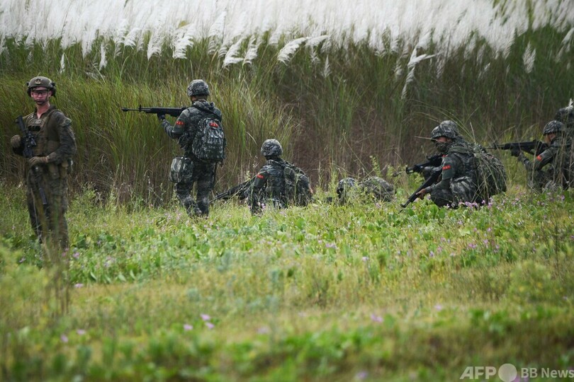 米比軍が合同演習、同盟強化へ 中国とは対立姿勢