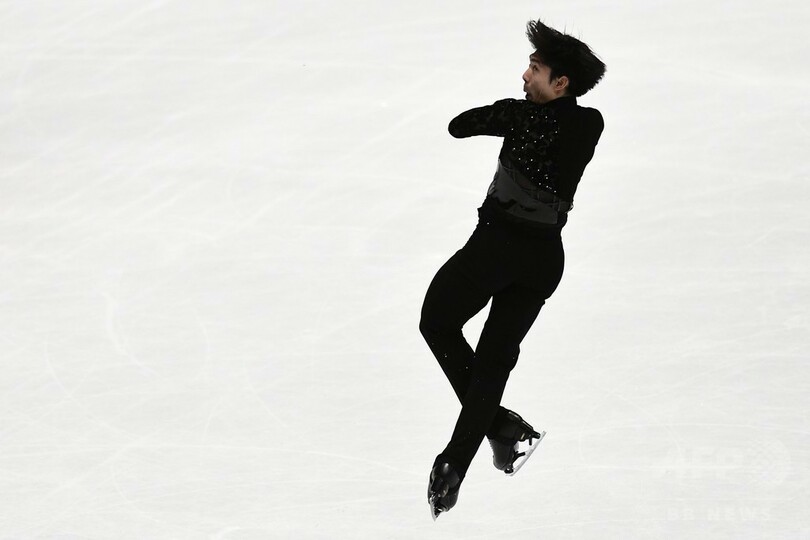 チェンが「満足な」SPで首位発進、宇野は5位 世界フィギュア