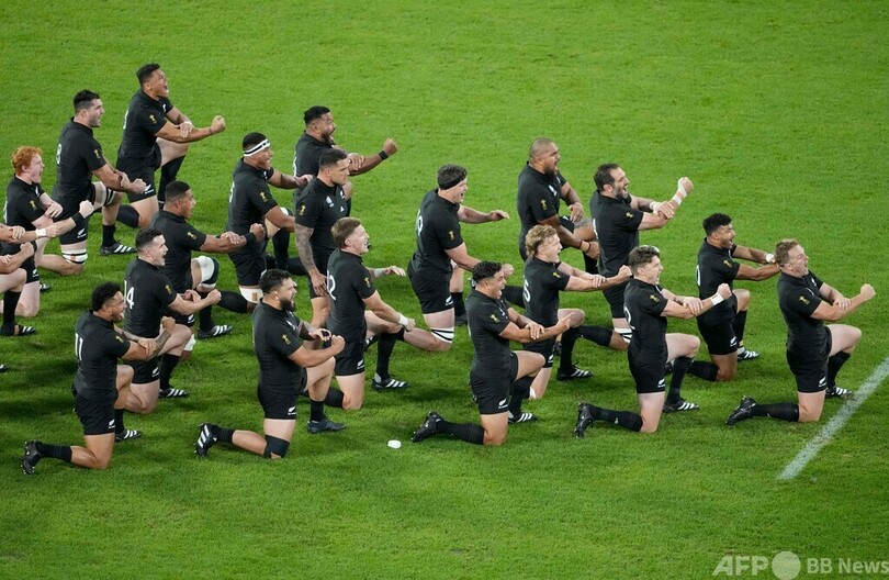 NZが準々決勝進出 11トライでウルグアイ粉砕 ラグビーW杯