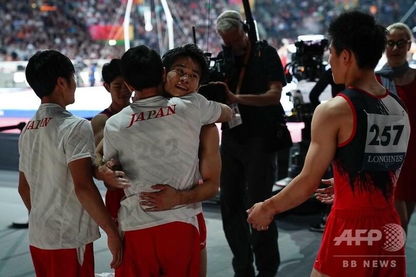 日本は男子団体で銅メダル、ロシアが中国抑え初の金 世界体操