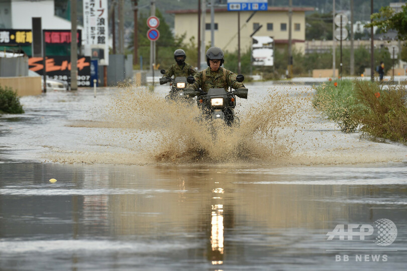 台風19号の死者、56人に NHK報道