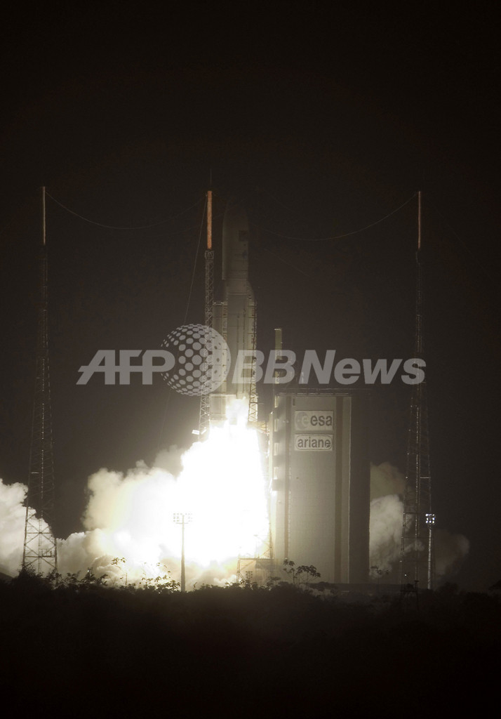 欧州宇宙機関の自動補給機、打ち上げ成功