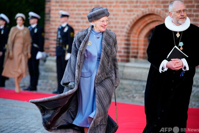 デンマーク女王マルグレーテ2世、在位50年で祝賀