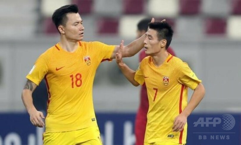 中国、カタールに逆転勝利するもW杯出場逃す　アジア最終予選