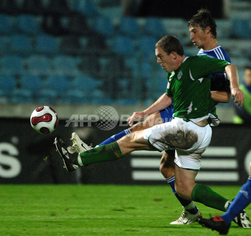 ＜サッカー 欧州選手権2008・予選＞スロバキア アイルランドと引き分ける
