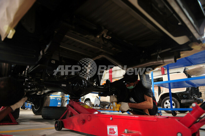 過去最悪の治安状態で装甲車がブーム、パキスタンのカラチ