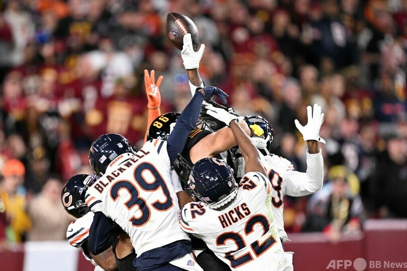 コマンダーズがヘイルメリーTDで逆転勝ち、チーフスは無敗継続