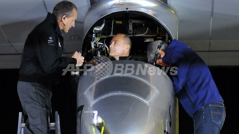 有人ソーラー飛行機、米国横断飛行に出発