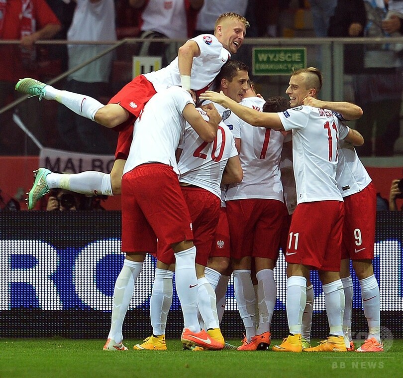 ポーランドがドイツに歴史的初勝利、欧州選手権予選