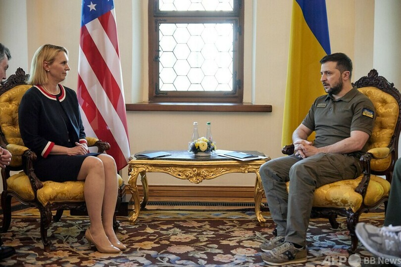 駐ウクライナ米大使の信任状捧呈式