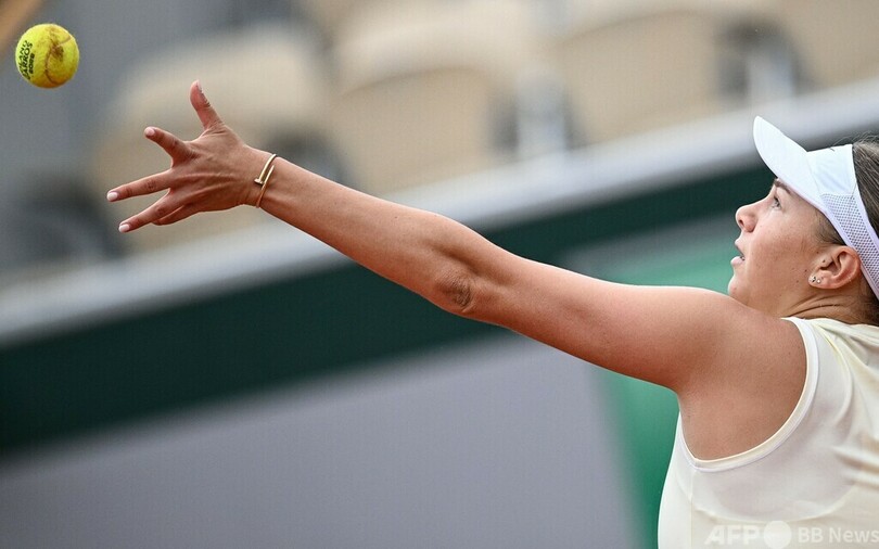 大坂、全仏OP初戦敗退 ウィンブルドン欠場を示唆
