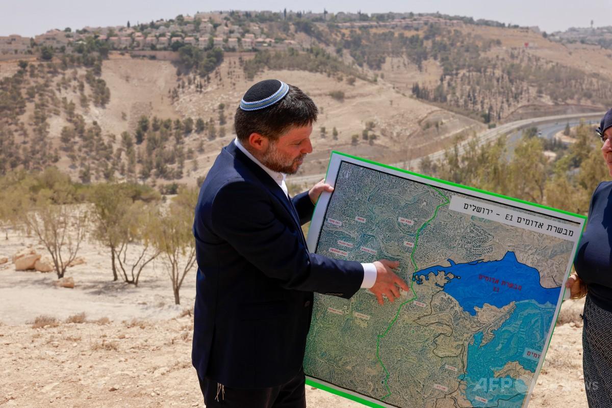 パレスチナ問題 イスラエル極右閣僚、「パレスチナ国家構想を葬る」入植計画の