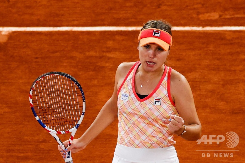 ケニンが全仏OP準々決勝進出、クビトバも8年ぶり8強入り 写真10枚 国際ニュース：AFPBB News
