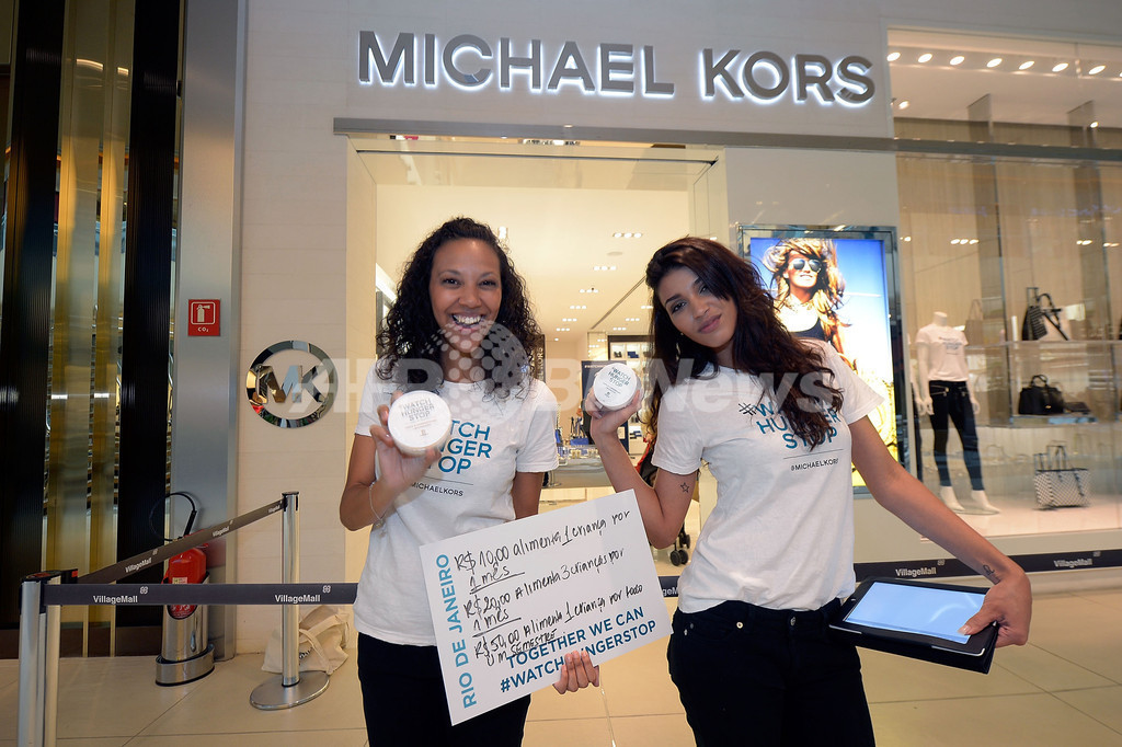 世界食糧デー記念、「マイケル・コース」飢餓撲滅活動イベントを開催