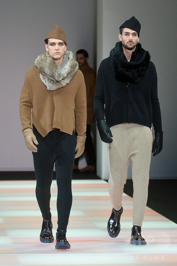 ジャージー素材でもスマートに見せる、「エンポリオ アルマーニ」15/16年秋冬メンズ