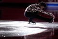 フィギュアスケート四大陸選手権、エキシビション。演技に臨む佐藤駿（2023年2月12日撮影）。(c)Geoff Robins / AFP