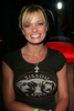 写真は会場に到着した女優のジェイミー・プレスリー（%%Jamie Pressly%%）。(c)AFP/Getty Images Michael Buckner
