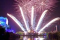 上海ディズニーリゾートの「奇幻童話城堡」で、開園から5年目の「誕生日」を祝うイベントが行われた（2021年6月16日撮影、資料写真）。(c)CNS/湯彦俊