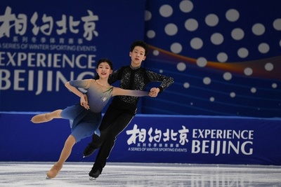 北京冬季五輪、フィギュアスケートのテスト大会開催