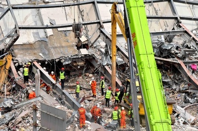 ホテル倒壊、最後の遺体を発見 死者29人に 中国・福建省