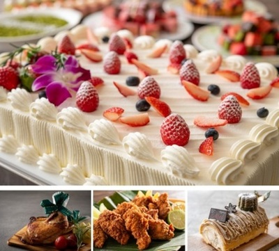 霧島国際ホテル クリスマス料理が並ぶビュッフェやコンサートなど多彩なイベントを開催