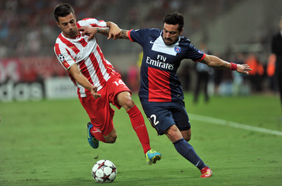 PSG、モッタの活躍でオリンピアコスに快勝 欧州CL