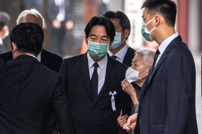 中国、台湾副総統の訪日非難 安倍氏葬儀参列で