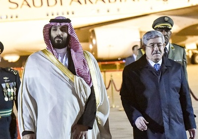サウジ皇太子がアルジェリア訪問 カショギ氏殺害に現地でも批判