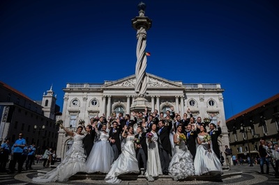 守護聖人の贈り物、リスボンで毎年恒例の豪華な無償結婚式