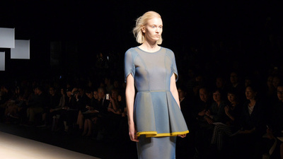 ＜動画＞14年春夏東京コレクション：ウジョー