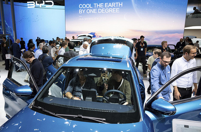 ミュンヘンモーターショー 中国企業の出展が倍増