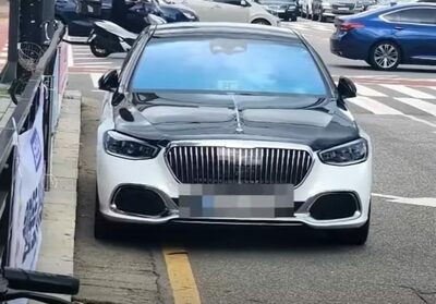 韓国で横行する「迷惑駐車」…3年間同じ場所にある高級車「法の網、かいくぐる」