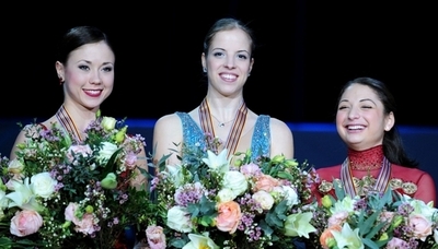 コストナーが3度目の優勝、フィギュア欧州選手権