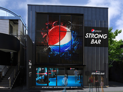 「ペプシ」最強の刺激で究極の爽快感を原宿で体験！23日まで