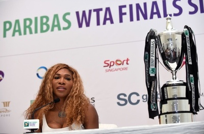 セレーナ、WTAツアー選手権3連覇に向け「準備万端」