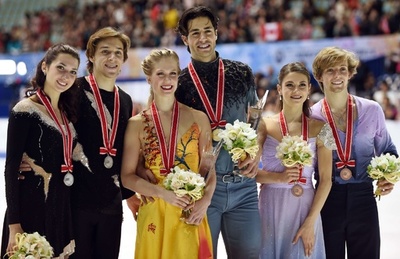 カナダペアがアイスダンス優勝、リード組は6位 NHK杯