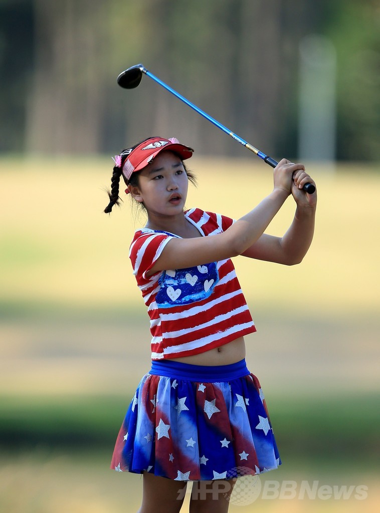 11歳で全米女子オープン出場のリー、初日を78で終える 