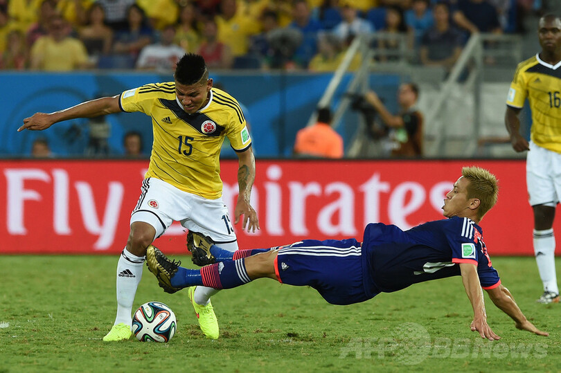 日本がコロンビアに完敗、決勝T進出ならず