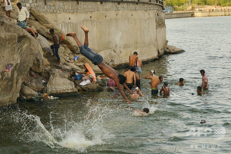 インド北部で猛暑、ラジャスタン州で気温50度超 水不足も深刻