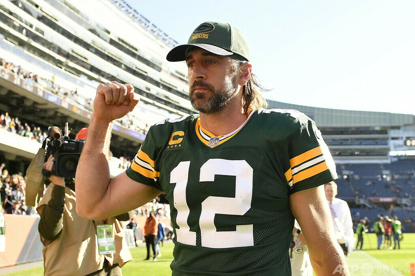 パッカーズのQBロジャース、2季連続でNFLシーズンMVPに選出