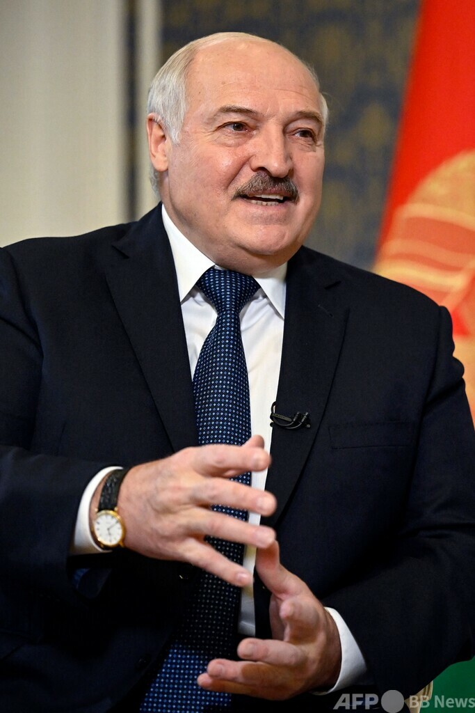 ベラルーシ大統領「核戦争の奈落」警告 AFP独占取材で終戦訴え