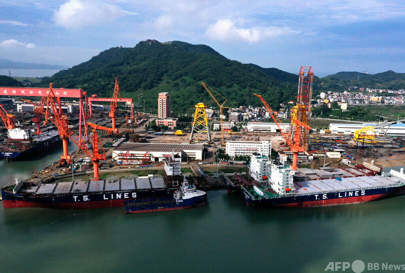 中国造船業、2023年上半期は三大指標すべてで世界一