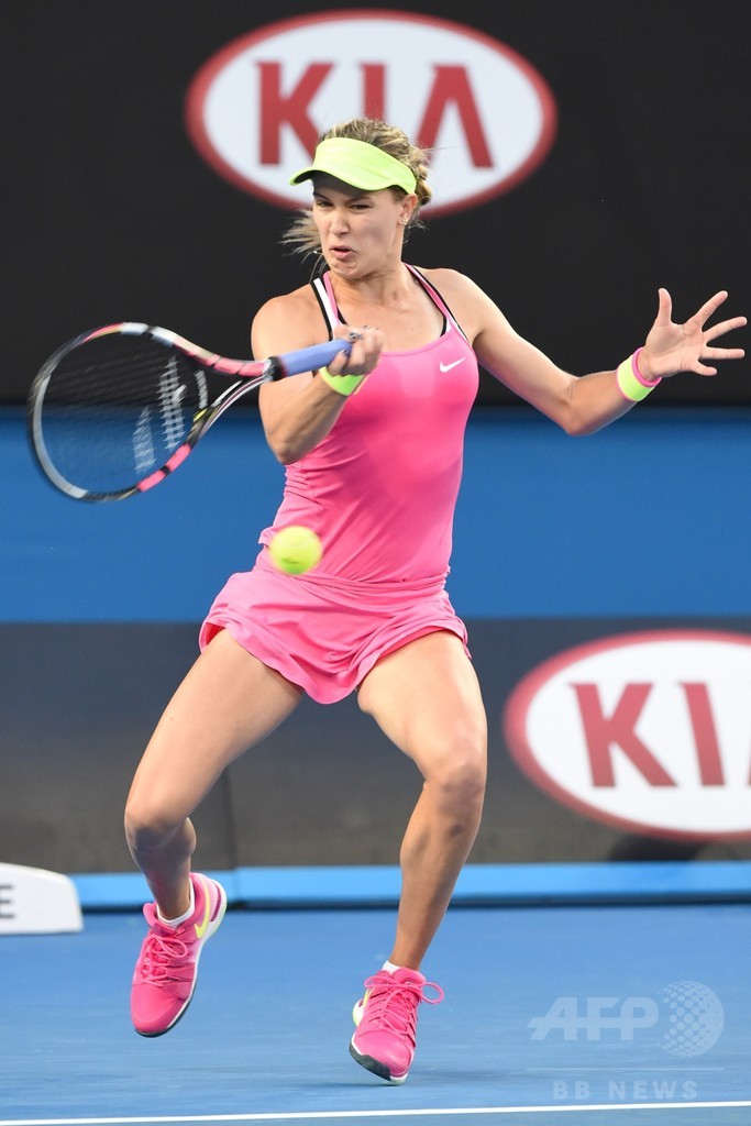 ブシャールがストレートで2回戦へ、全豪オープン 写真16枚 国際ニュース:AFPBB News