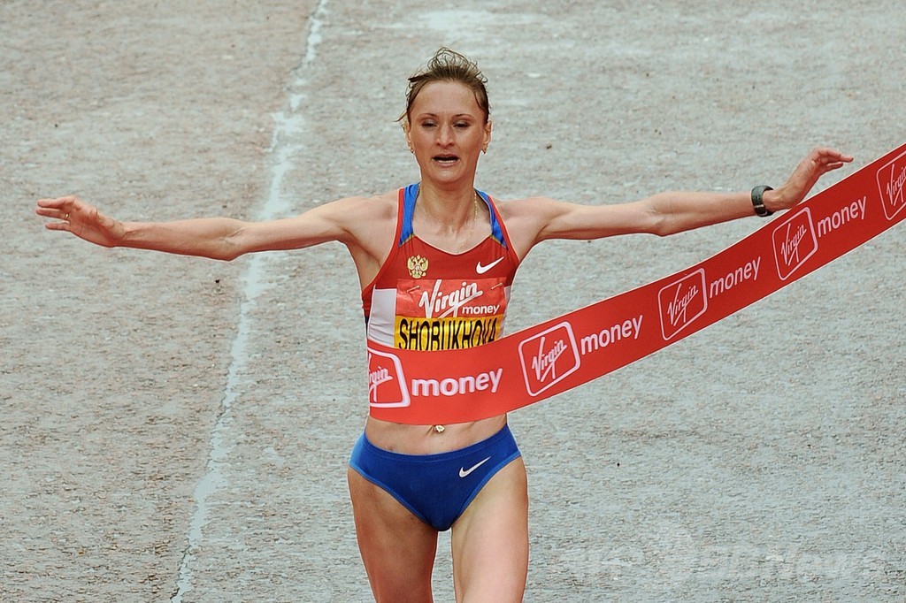 女子マラソンのショブホワ、血液ドーピングで2年間の出場停止 女子マラソンのショブホワ、血液ドーピングで2年間の出場停止