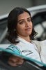 サウジアラビアで初めて、女性カーレーサーとして国内レースに出場したリーマ・ジュファリ（2019年11月20日撮影）。(c)FAYEZ NURELDINE / AFP