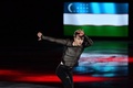 平昌冬季五輪、フィギュアスケートのエキシビションに臨むミーシャ・ジー（2018年2月25日撮影）。(c)AFP/Mladen ANTONOV