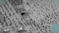 シリア北西部で、米軍特殊部隊の急襲を受けた後に撮影された、イスラム過激派組織「イスラム国（IS）」最高指導者アブイブラヒム・ハシミ・クラシ容疑者が潜伏していた民家。米国防総省提供（2022年2月2日撮影）。(c)AFP PHOTO / US Department of Defense